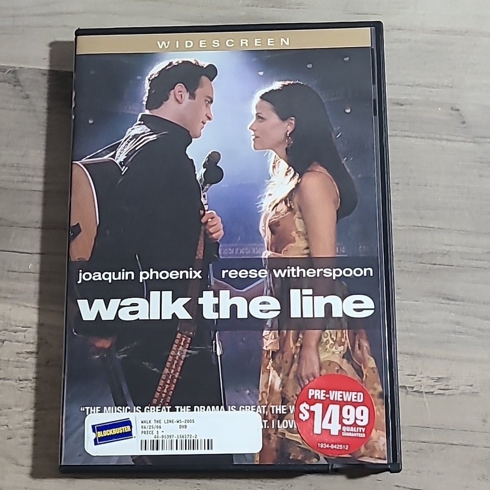 2004 Walk The Line DVD